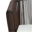 vidaXL Steel Small Bistro Set in Brown