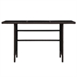 vidaXL Steel Garden Furniture Set in White/Brown/Cream