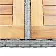 vidaXL 7 Piece Solid Acacia Wood Bar Set in Gray/Anthracite