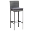 vidaXL 9 Piece Bar Set in Gray/Anthracite