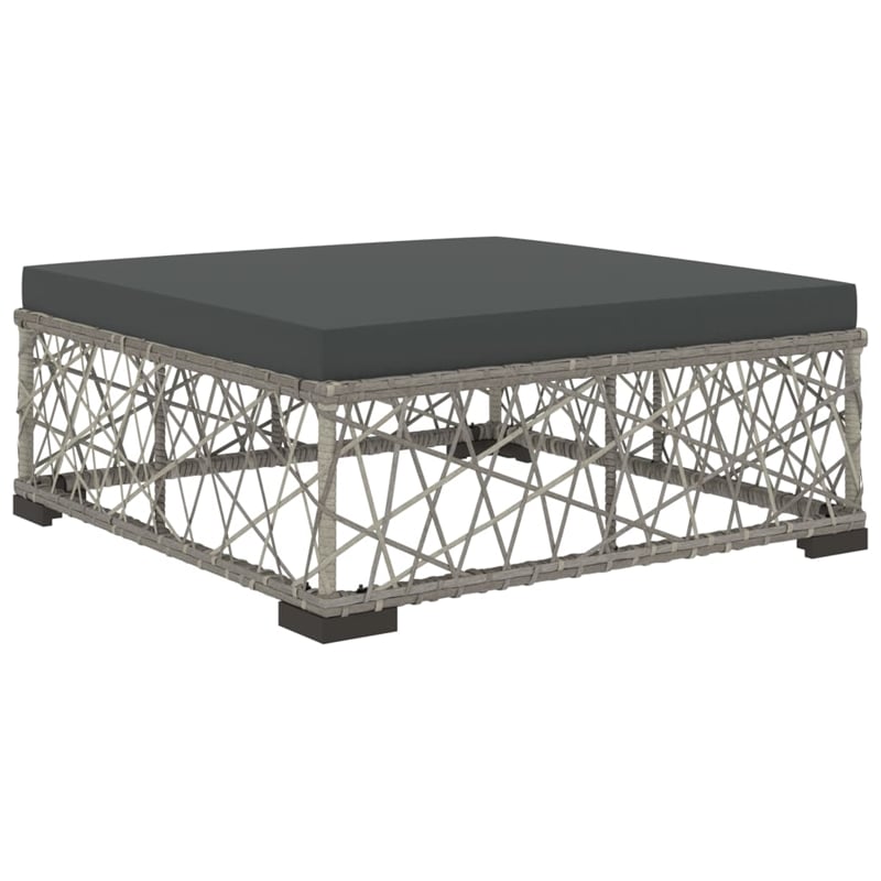 vidaXL 8 Piece Lounge Set in Gray