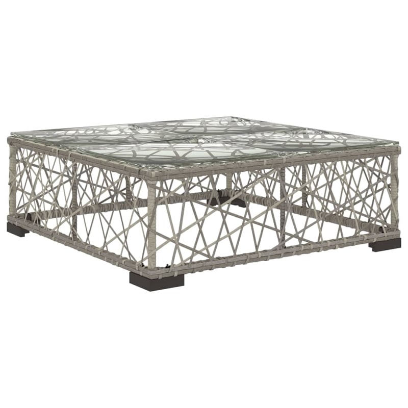 vidaXL 8 Piece Lounge Set in Gray