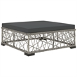 vidaXL 5 Piece Steel Lounge Set in Gray