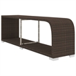 vidaXL 8 Piece Steel Patio Sofa Set in White/Brown/Cream