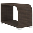 vidaXL 8 Piece Steel Patio Sofa Set in White/Brown/Cream