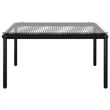 vidaXL 6 Piece Steel Garden Lounge Set in Black