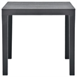 vidaXL Plastic Medium Furniture Set in Anthracite