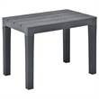 vidaXL Plastic Medium Furniture Set in Anthracite
