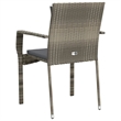 vidaXL Steel Furniture Set in Gray