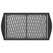 vidaXL 4 Piece Poly Rattan Sofa Set in Black/White/Cream