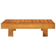 vidaXL 9 Piece Solid Acacia Wood Lounge Set in Gray