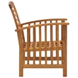 vidaXL 5 Piece Solid Acacia Wood Large Garden Lounge Set in Natural