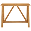 vidaXL 5 Piece Solid Acacia Wood Medium Bar Set in Natural