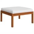 vidaXL 9 Piece Solid Acacia Wood Large Garden Lounge Set in Cream