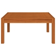 vidaXL 4 Piece Solid Acacia Wood Garden Lounge Set in Cream