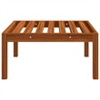 vidaXL 4 Piece Solid Acacia Wood Garden Lounge Set in Cream