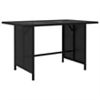 vidaXL 10 Piece Steel Garden Lounge Set in Black/White/Cream