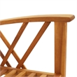 vidaXL 5 Piece Solid Acacia Wood Garden Lounge Set in Natural