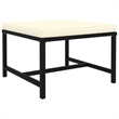 vidaXL 6 Piece Steel Garden Lounge Set in Black