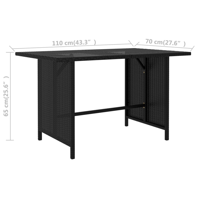 vidaXL 9 Piece Steel Garden Lounge Set in Black/White/Cream