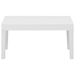 vidaXL 3 Piece Plastic Garden Lounge Set in White/Anthracite
