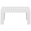 vidaXL 3 Piece Plastic Garden Lounge Set in White/Anthracite