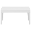 vidaXL 6 Piece Plastic Garden Lounge Set in White/Anthracite