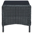 vidaXL 3 Piece Steel Garden Lounge Set in Black/Gray