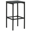 vidaXL Bar Set in Black/Cream