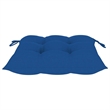 vidaXL Solid Acacia Wood Furniture Set in Gray/Blue