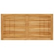 vidaXL 5 Piece Solid Acacia Wood Bar Set in Black