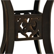 vidaXL 5 Piece Aluminum Medium Bistro Set in Bronze