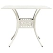 vidaXL 5 Piece Round Traditional Aluminum Bistro Set