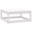 vidaXL 8 Piece Wood Medium Garden Lounge Set in White