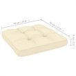 vidaXL 7 Piece Wood Garden Lounge Set in Brown