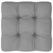 vidaXL 7 Piece Wood Garden Lounge Set in Gray/Natural