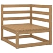 vidaXL 8 Piece Wood Garden Lounge Set in Brown