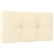 vidaXL 9 Piece Wood Garden Lounge Set in Brown/Cream