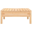 vidaXL 3 Piece Wood Medium Garden Lounge Set in Natural