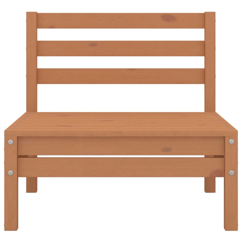 vidaXL 6 Piece Wood Garden Lounge Set in Brown