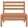 vidaXL 6 Piece Wood Garden Lounge Set in Brown