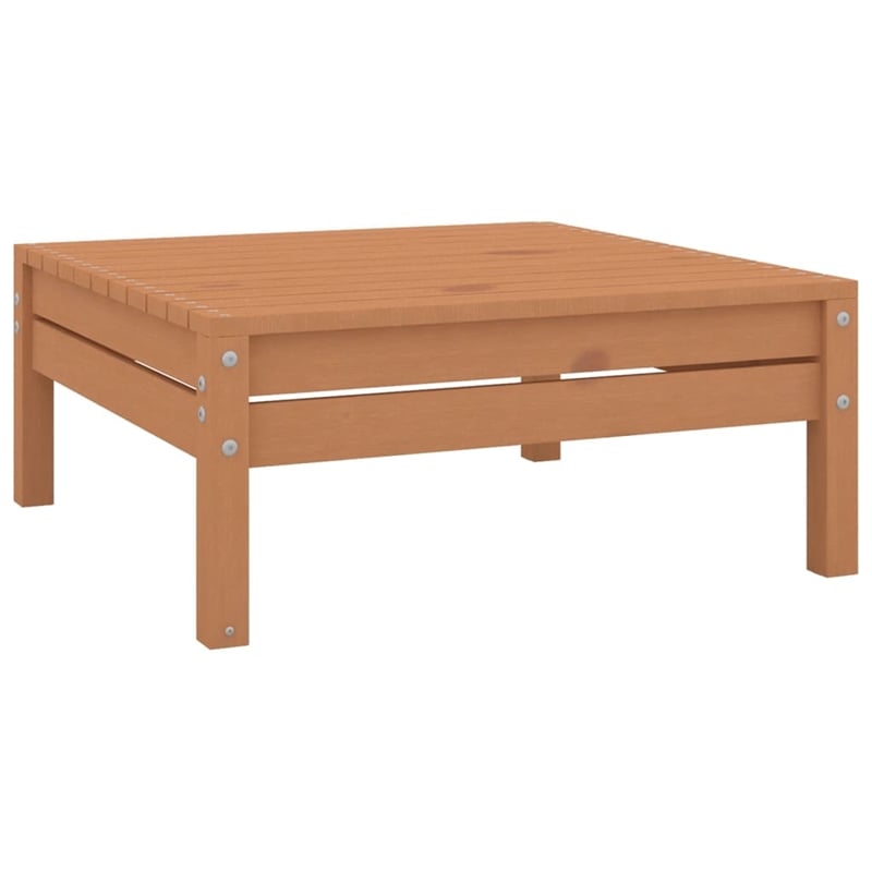 vidaXL 6 Piece Wood Garden Lounge Set in Brown