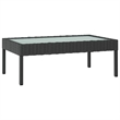 vidaXL 8 Piece Steel Garden Lounge Set in Black