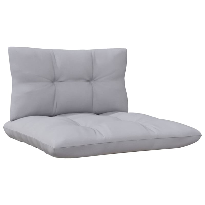 vidaXL 5 Piece Wood Garden Lounge Set in Gray