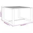 vidaXL 4 Piece Aluminum Garden Lounge Set in Anthracite