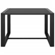 vidaXL 6 Piece Aluminum Standard Garden Lounge Set in Anthracite