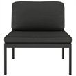vidaXL 9 Piece Aluminum Garden Lounge Set in Anthracite