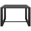 vidaXL 9 Piece Aluminum Large Garden Lounge Set in Anthracite