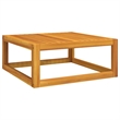 vidaXL 10 Piece Solid Acacia Wood Garden Lounge Set in Gray