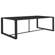 vidaXL 7 Piece Aluminum Large Garden Lounge Set in Anthracite